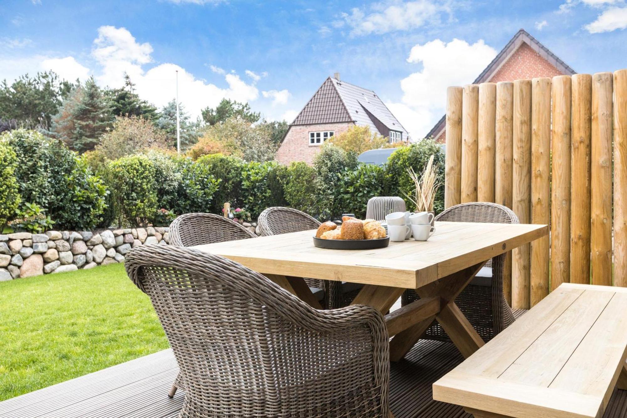Ferienhaus Finoah - Leben, Luxus, Leichtigkeit Hinter Der Duene In Westerland Sylt Экстерьер фото